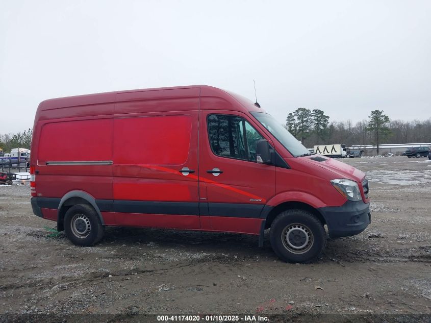 2015 Mercedes-Benz Sprinter 2500 Normal Roof VIN: WD3PE7CC4FP160584 Lot: 41174020