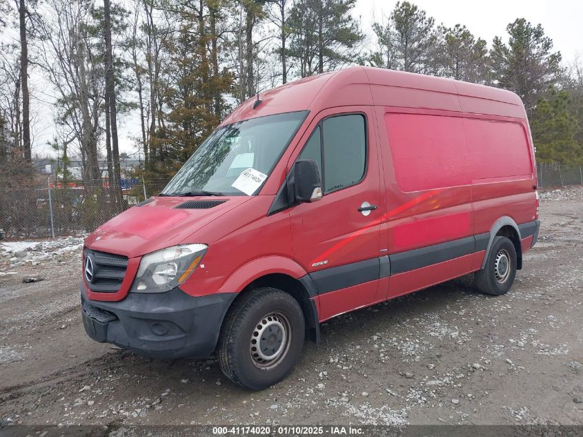 2015 Mercedes-Benz Sprinter 2500 Normal Roof VIN: WD3PE7CC4FP160584 Lot: 41174020