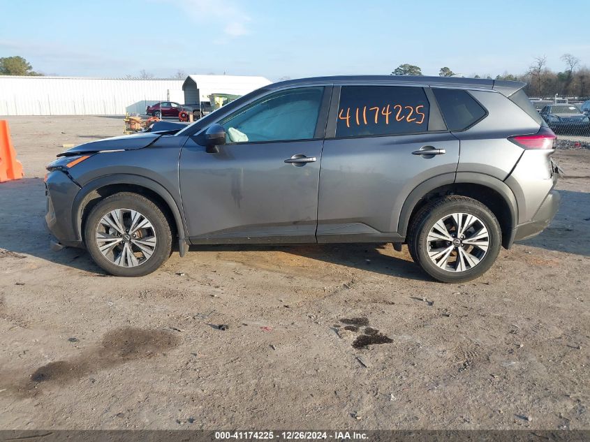 2022 Nissan Rogue Sv Intelligent Awd VIN: 5N1BT3BB2NC724502 Lot: 41174225