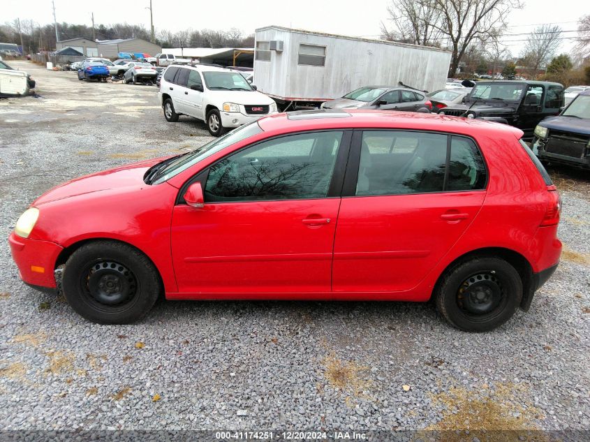 2007 Volkswagen Rabbit 4-Door VIN: WVWDR71K47W046387 Lot: 41174251