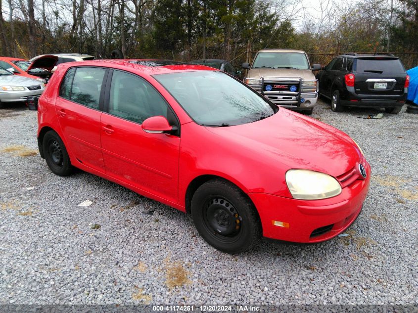 2007 Volkswagen Rabbit 4-Door VIN: WVWDR71K47W046387 Lot: 41174251