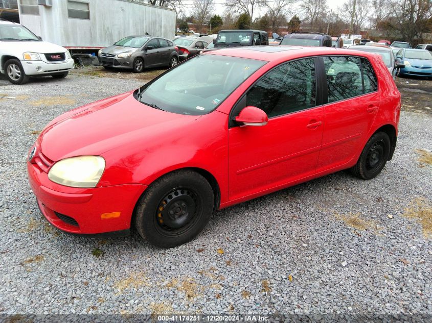 2007 Volkswagen Rabbit 4-Door VIN: WVWDR71K47W046387 Lot: 41174251