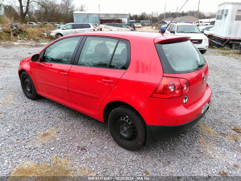 2007 Volkswagen Rabbit 4-Door VIN: WVWDR71K47W046387 Lot: 41174251