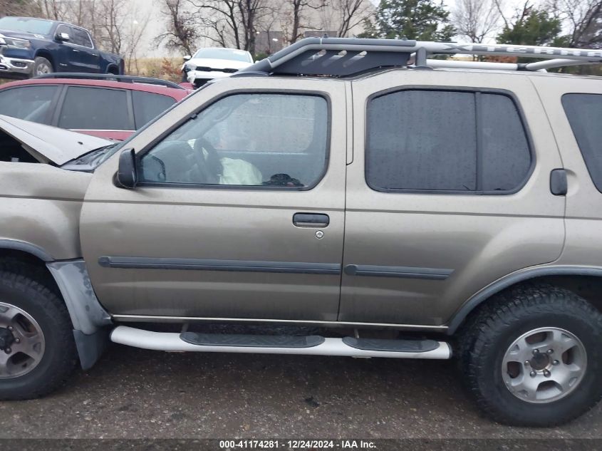 2001 Nissan Xterra Xe/Se VIN: 5N1ED28Y71C580889 Lot: 41174281