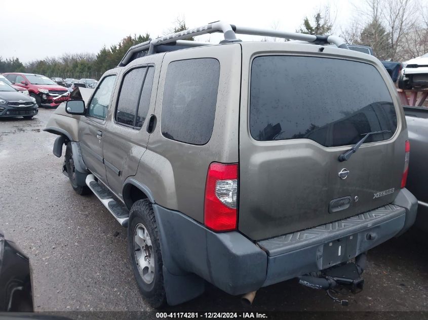 2001 Nissan Xterra Xe/Se VIN: 5N1ED28Y71C580889 Lot: 41174281