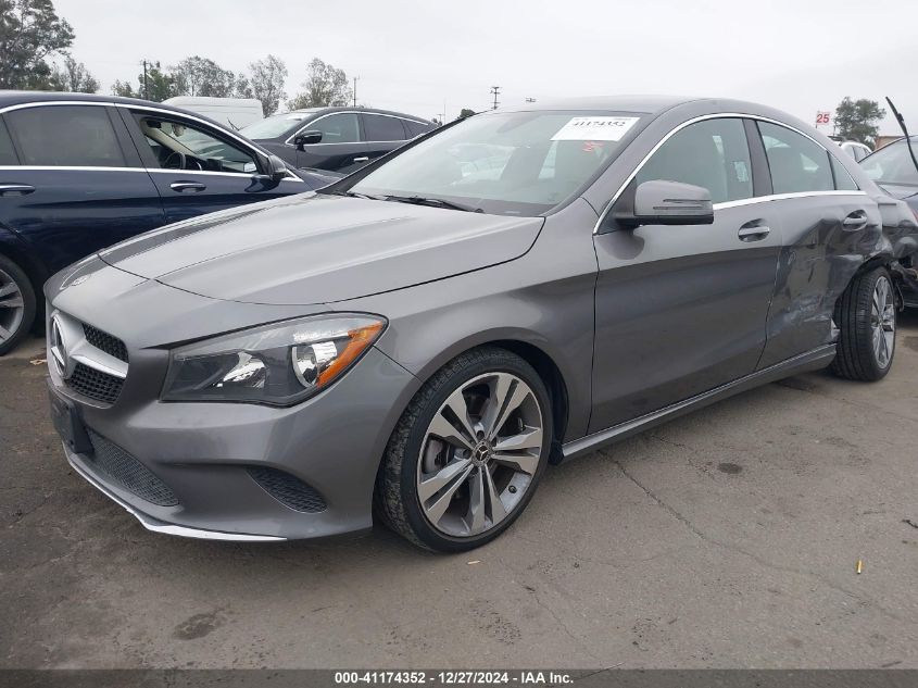 2018 Mercedes-Benz Cla 250 VIN: WDDSJ4EB1JN543309 Lot: 41174352