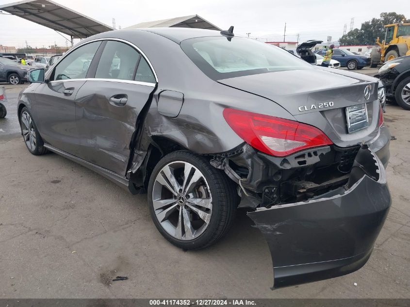 2018 Mercedes-Benz Cla 250 VIN: WDDSJ4EB1JN543309 Lot: 41174352