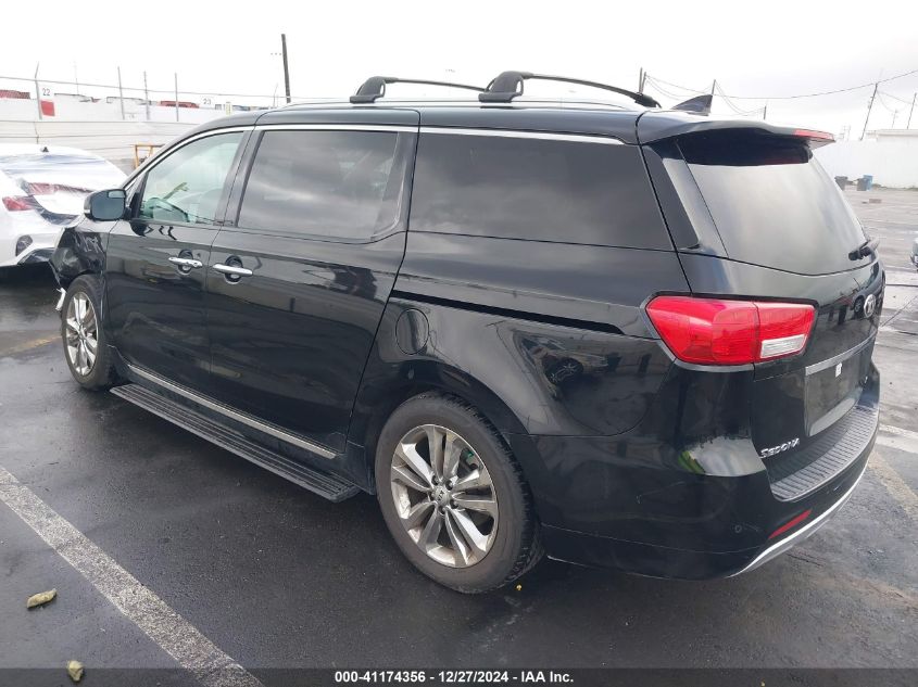 2016 Kia Sedona Sx Luxury VIN: KNDME5C13G6141477 Lot: 41174356