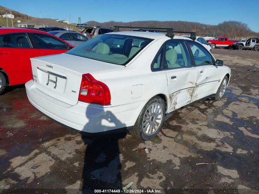 2006 Volvo S80 2.5T VIN: YV1TH592X61445964 Lot: 41174449