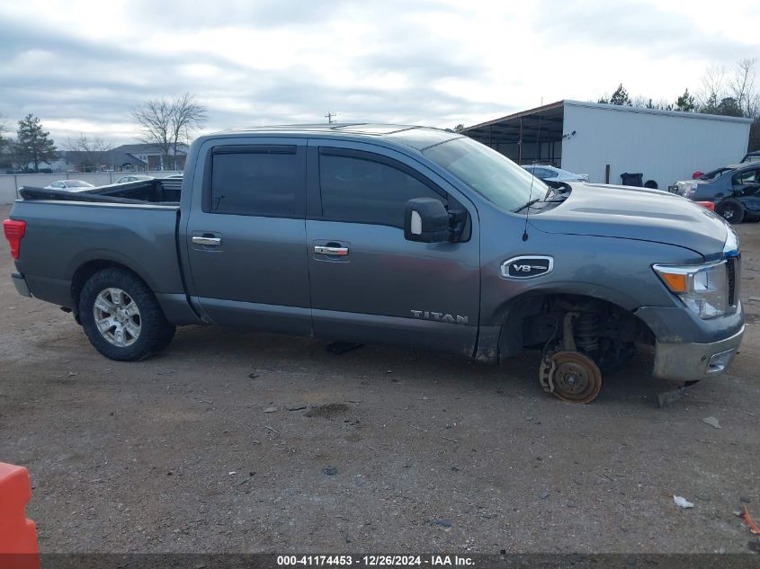 2017 Nissan Titan Sv VIN: 1N6AA1E52HN538805 Lot: 41174453