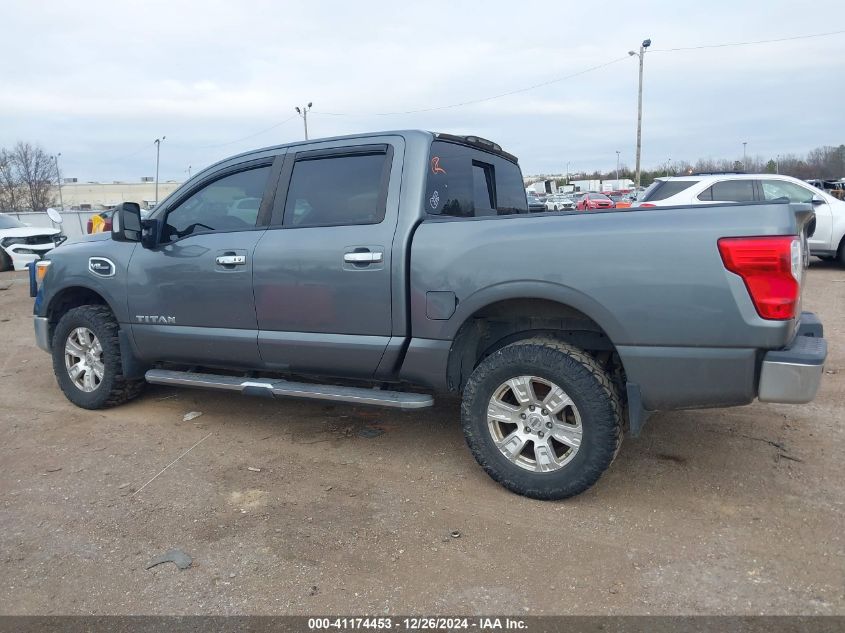 2017 Nissan Titan Sv VIN: 1N6AA1E52HN538805 Lot: 41174453