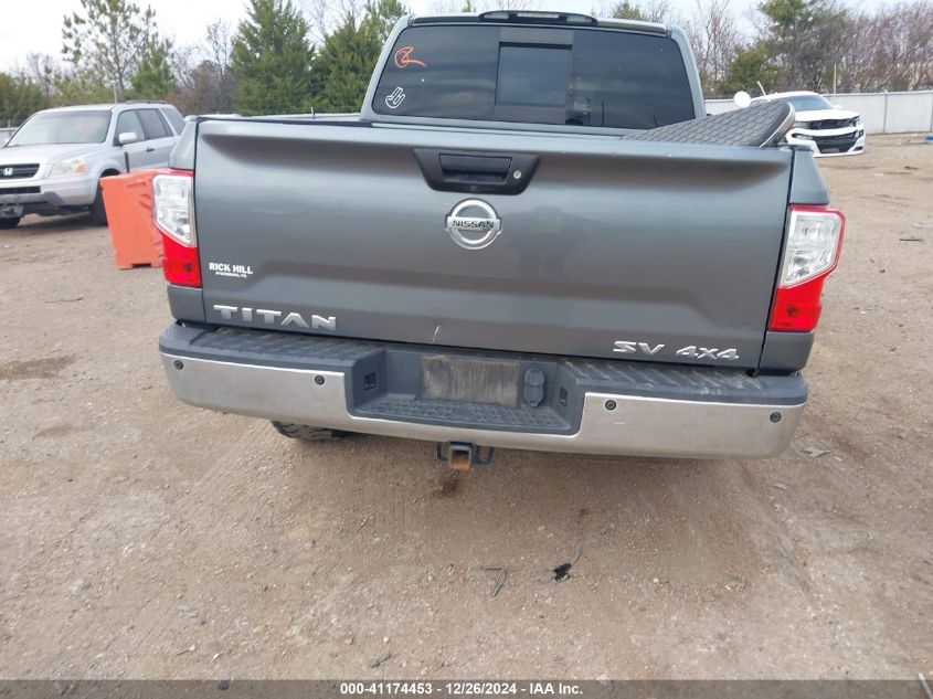 2017 Nissan Titan Sv VIN: 1N6AA1E52HN538805 Lot: 41174453