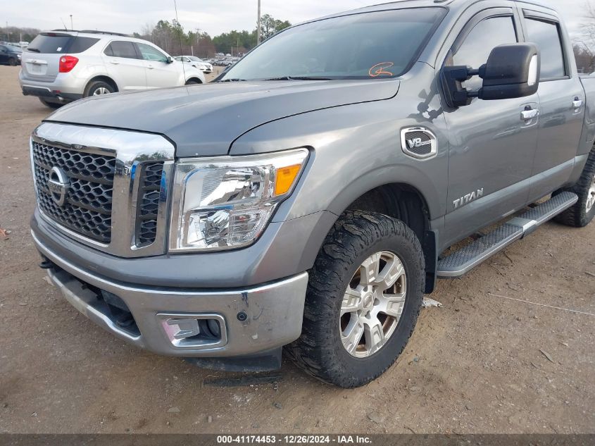 2017 Nissan Titan Sv VIN: 1N6AA1E52HN538805 Lot: 41174453