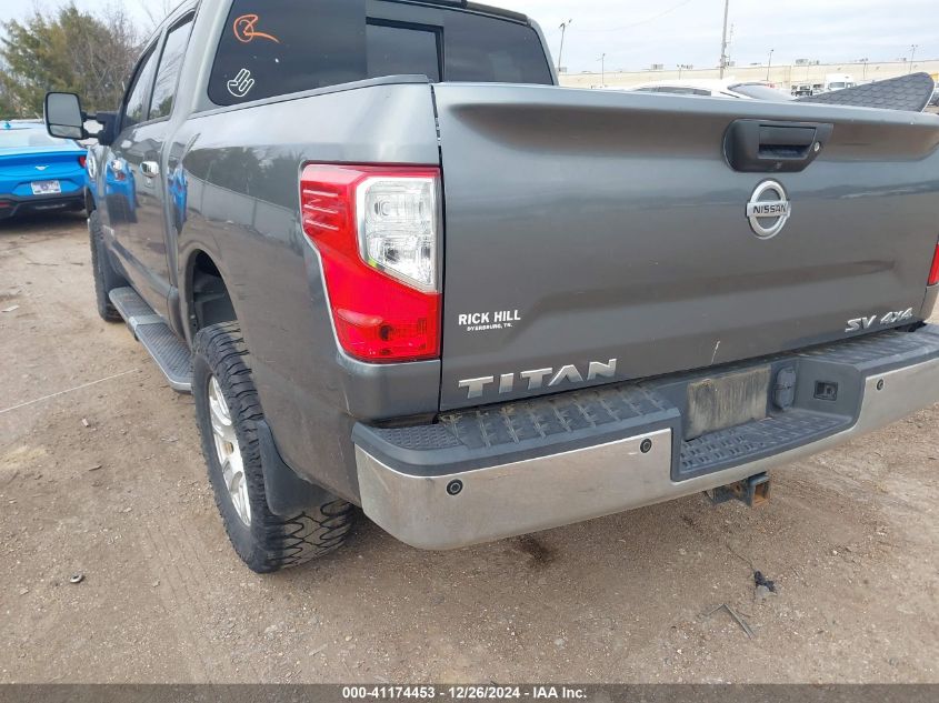 2017 Nissan Titan Sv VIN: 1N6AA1E52HN538805 Lot: 41174453