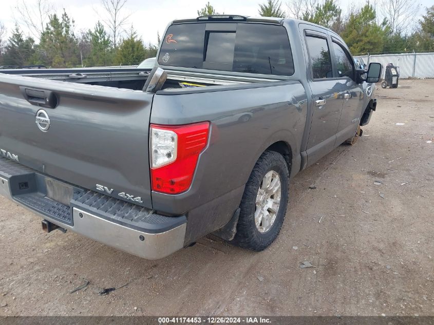 2017 Nissan Titan Sv VIN: 1N6AA1E52HN538805 Lot: 41174453