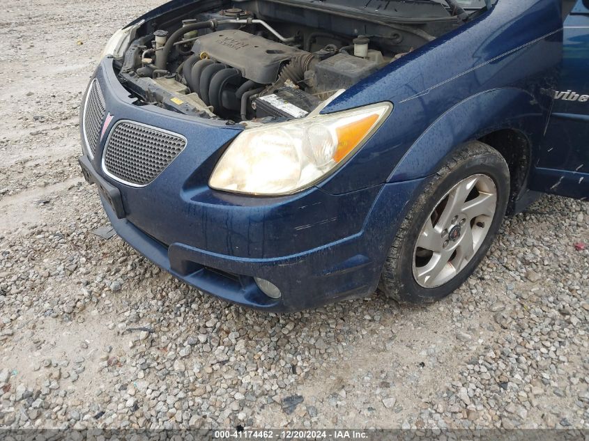 2006 Pontiac Vibe VIN: 5Y2SL65846Z419989 Lot: 41174462