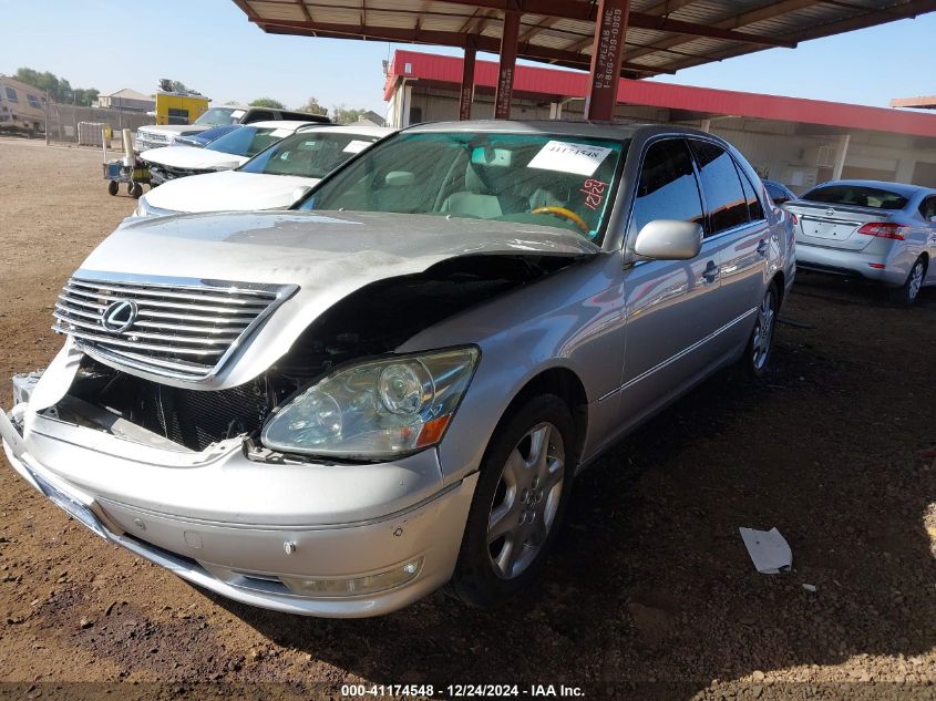 2004 Lexus Ls 430 VIN: JTHBN36F840161935 Lot: 41174548