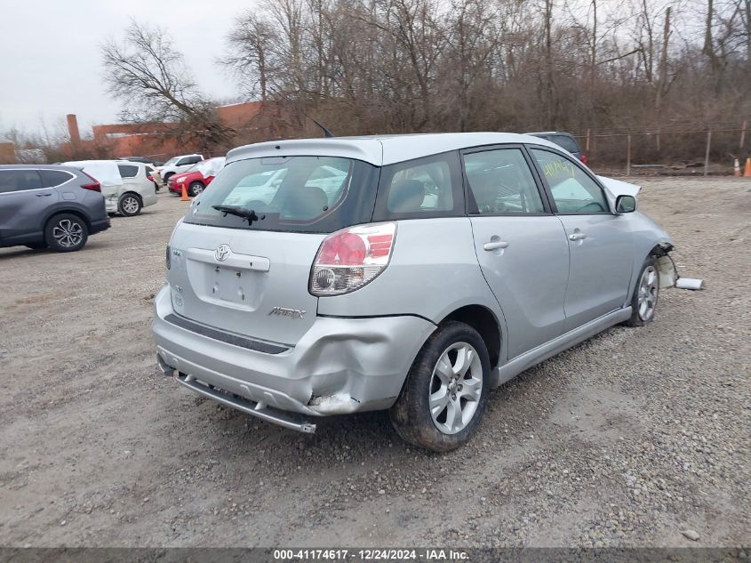 2008 Toyota Corolla Matrix Xr VIN: 2T1KR32E48C693326 Lot: 41174617