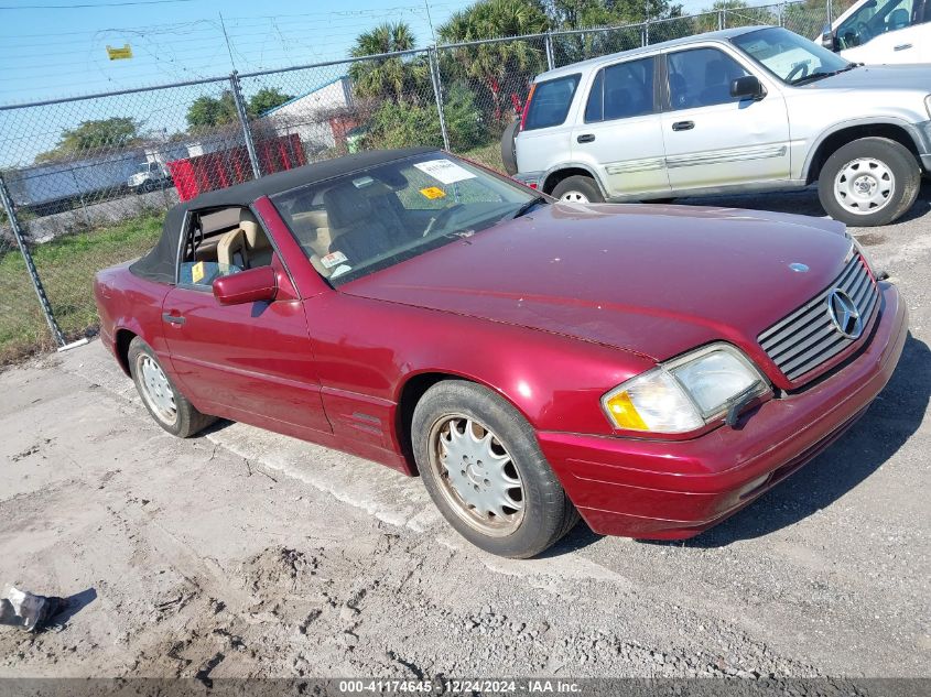 1997 Mercedes-Benz Sl 500 500 VIN: WDBFA67F3VF153706 Lot: 41174645