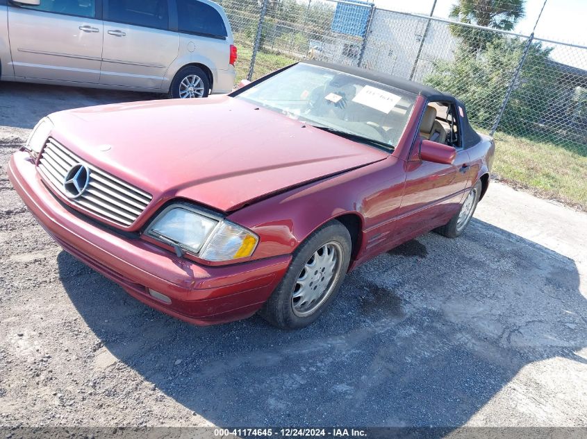 1997 Mercedes-Benz Sl 500 500 VIN: WDBFA67F3VF153706 Lot: 41174645