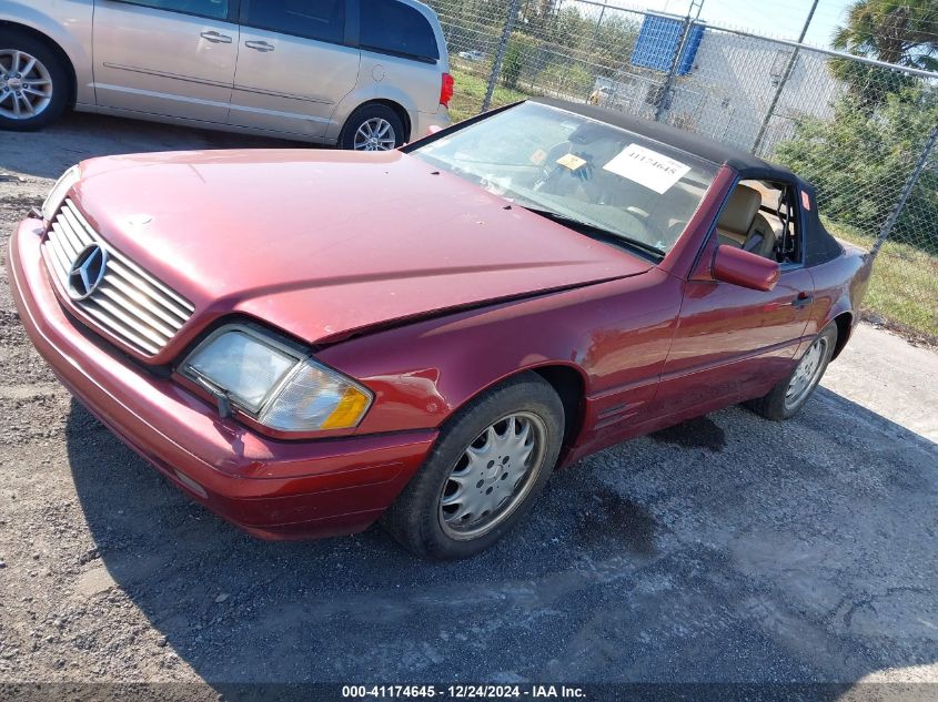 1997 Mercedes-Benz Sl 500 500 VIN: WDBFA67F3VF153706 Lot: 41174645