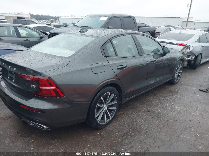 2022 Volvo S60 B5 Momentum VIN: 7JRL12FZXNG178042 Lot: 41174675