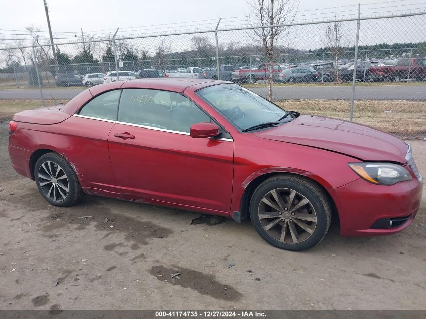 2013 Chrysler 200 S VIN: 1C3BCBGGXDN712141 Lot: 41174735