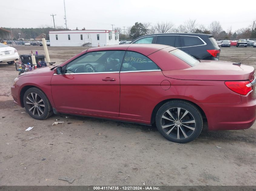 2013 Chrysler 200 S VIN: 1C3BCBGGXDN712141 Lot: 41174735