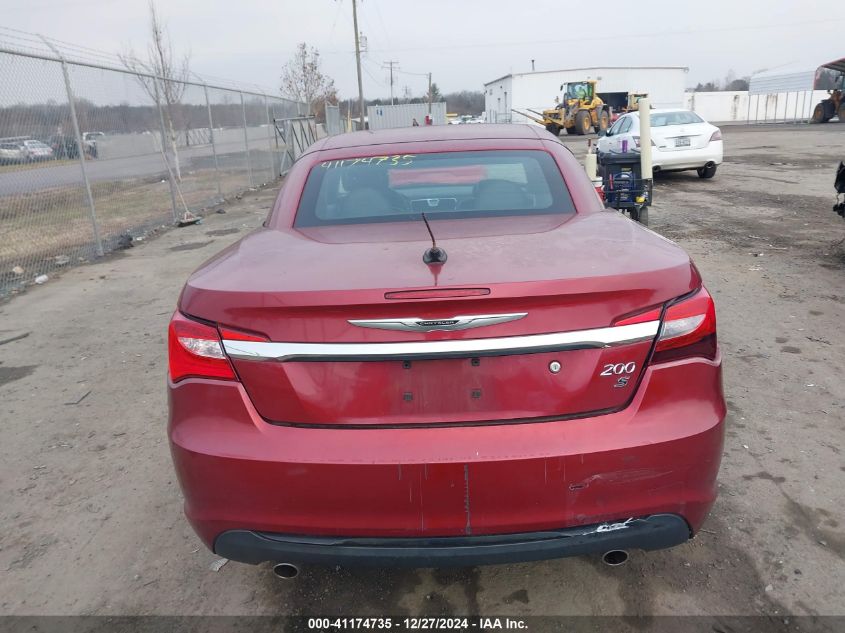 2013 Chrysler 200 S VIN: 1C3BCBGGXDN712141 Lot: 41174735