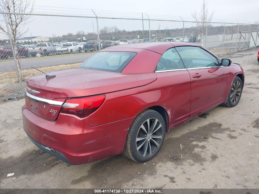 2013 Chrysler 200 S VIN: 1C3BCBGGXDN712141 Lot: 41174735