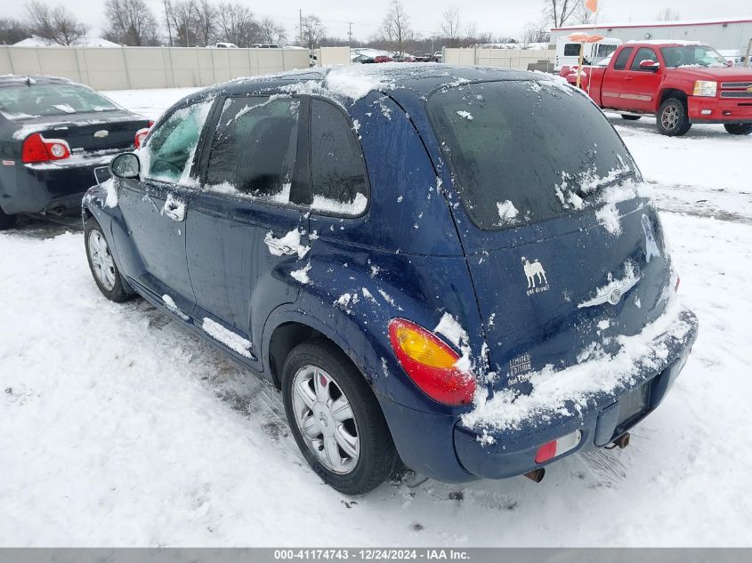 2004 Chrysler Pt Cruiser Limited VIN: 3C8FY68B34T257222 Lot: 41174743