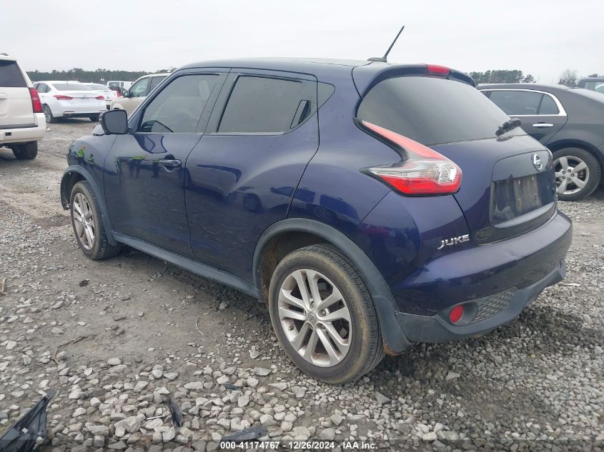 2015 Nissan Juke S/Sv/Sl/Nismo VIN: JN8AF5MR2FT504523 Lot: 41174767