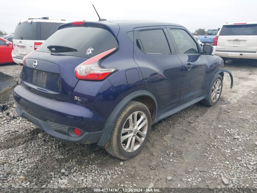 2015 Nissan Juke S/Sv/Sl/Nismo VIN: JN8AF5MR2FT504523 Lot: 41174767