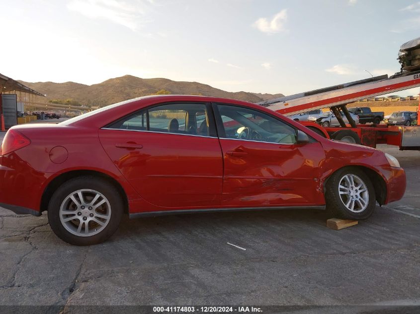 2006 Pontiac G6 VIN: 1G2ZG578464146726 Lot: 41174803