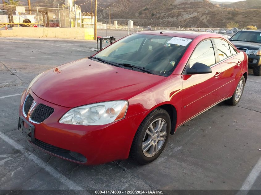 2006 Pontiac G6 VIN: 1G2ZG578464146726 Lot: 41174803