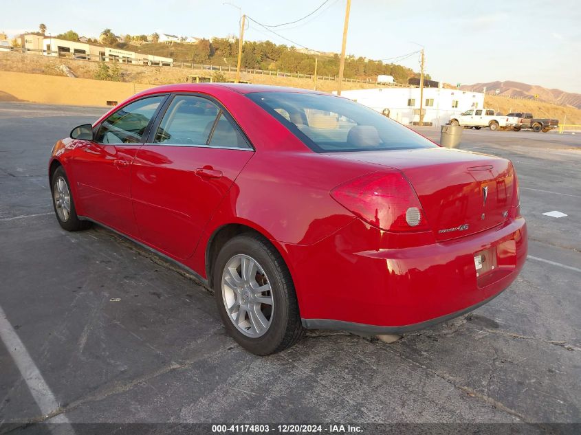 2006 Pontiac G6 VIN: 1G2ZG578464146726 Lot: 41174803