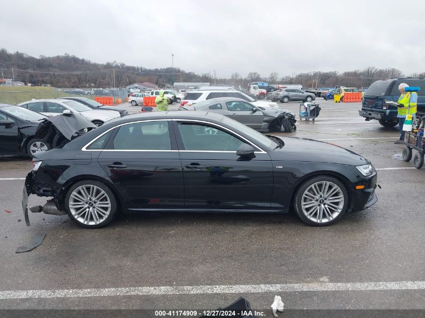 2017 Audi A4 2.0T Premium VIN: WAUENAF48HN020970 Lot: 41174909