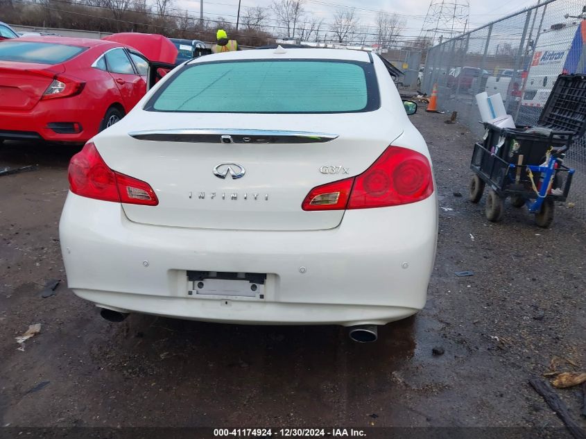 2012 Infiniti G37 VIN: JN1CV6AR0CM674518 Lot: 41174924