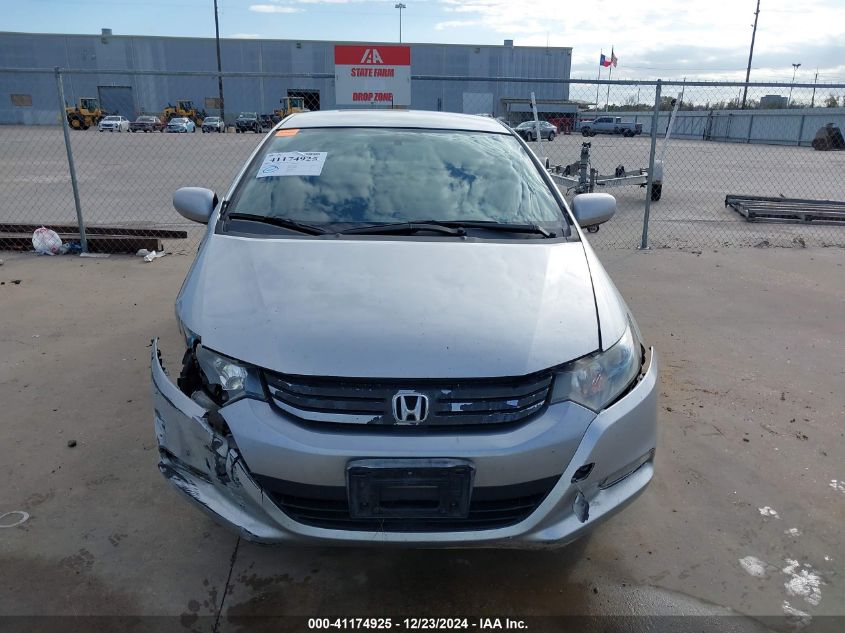 2010 Honda Insight Lx VIN: JHMZE2H52AS022753 Lot: 41174925