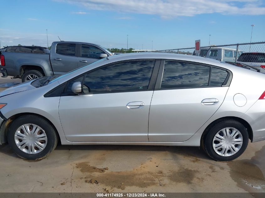 2010 Honda Insight Lx VIN: JHMZE2H52AS022753 Lot: 41174925