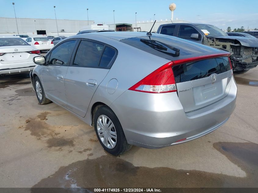 2010 Honda Insight Lx VIN: JHMZE2H52AS022753 Lot: 41174925