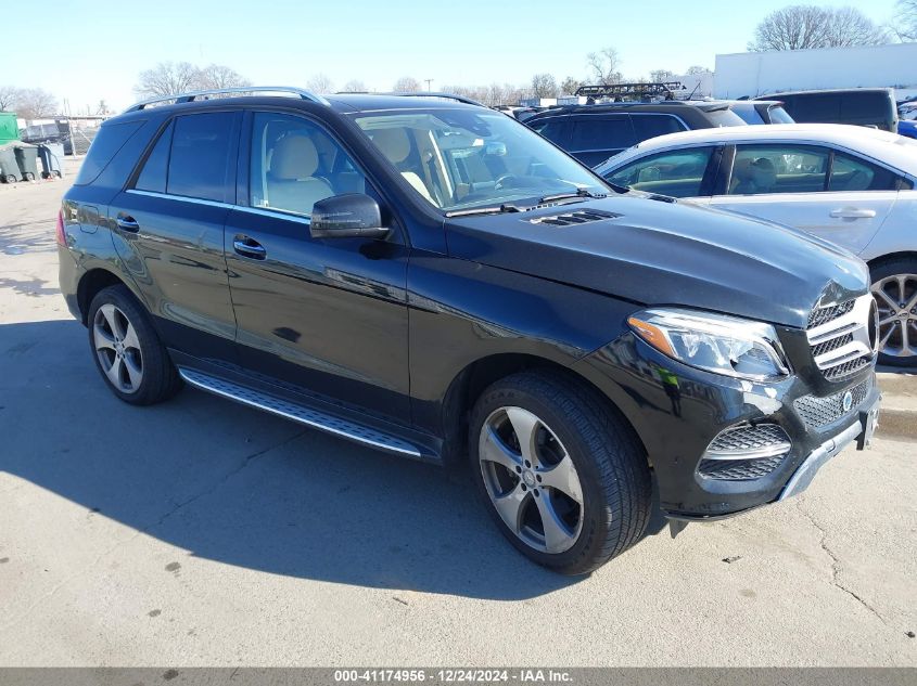 2017 Mercedes-Benz Gle 350 4Matic VIN: 4JGDA5HB2HA886342 Lot: 41174956