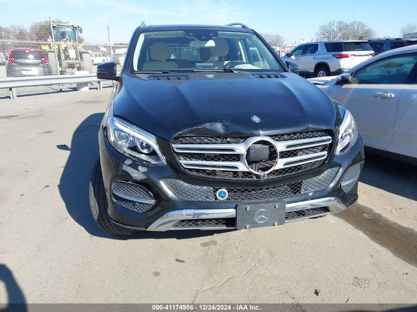 2017 Mercedes-Benz Gle 350 4Matic VIN: 4JGDA5HB2HA886342 Lot: 41174956