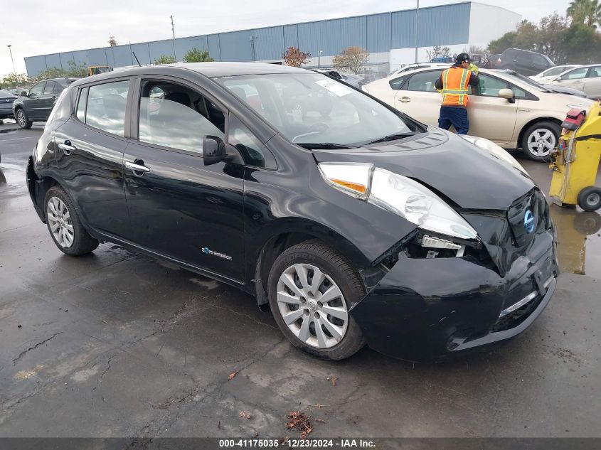 2015 Nissan Leaf S/Sv/Sl VIN: 1N4AZ0CP7FC312719 Lot: 41175035