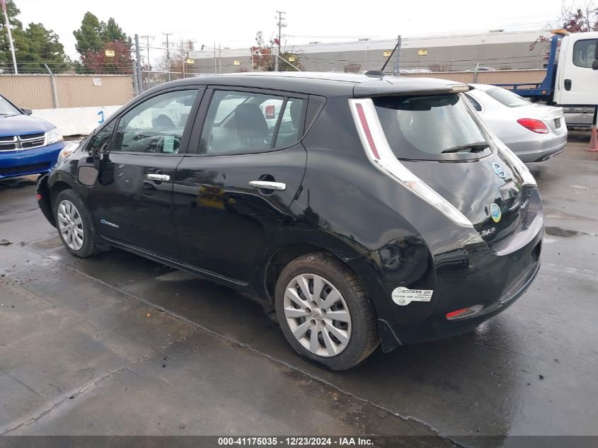 2015 Nissan Leaf S/Sv/Sl VIN: 1N4AZ0CP7FC312719 Lot: 41175035