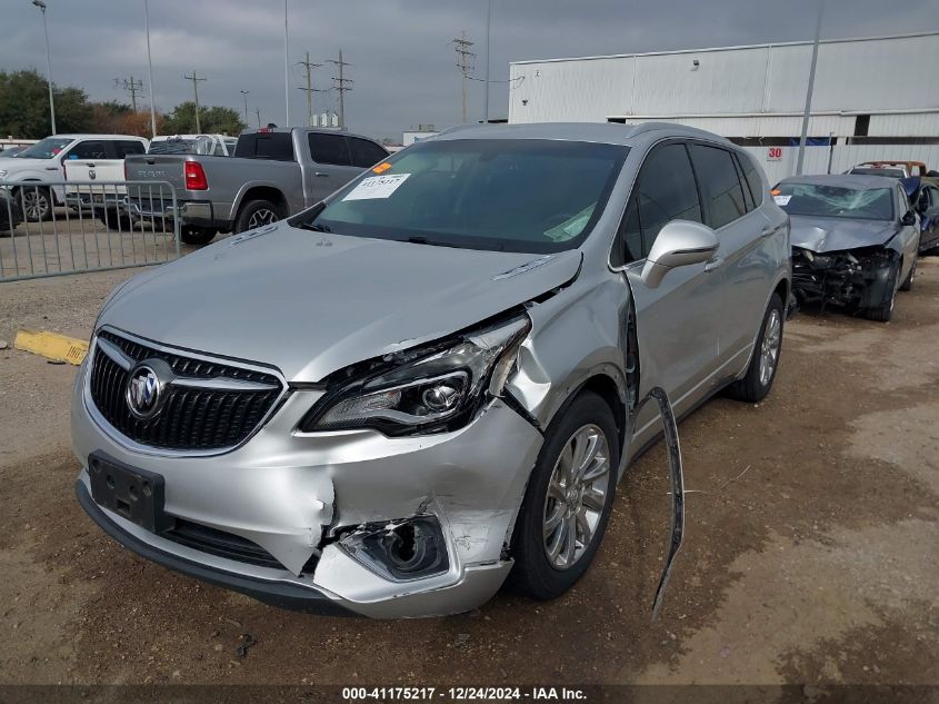 2019 Buick Envision Fwd Essence VIN: LRBFXCSA5KD011910 Lot: 41175217