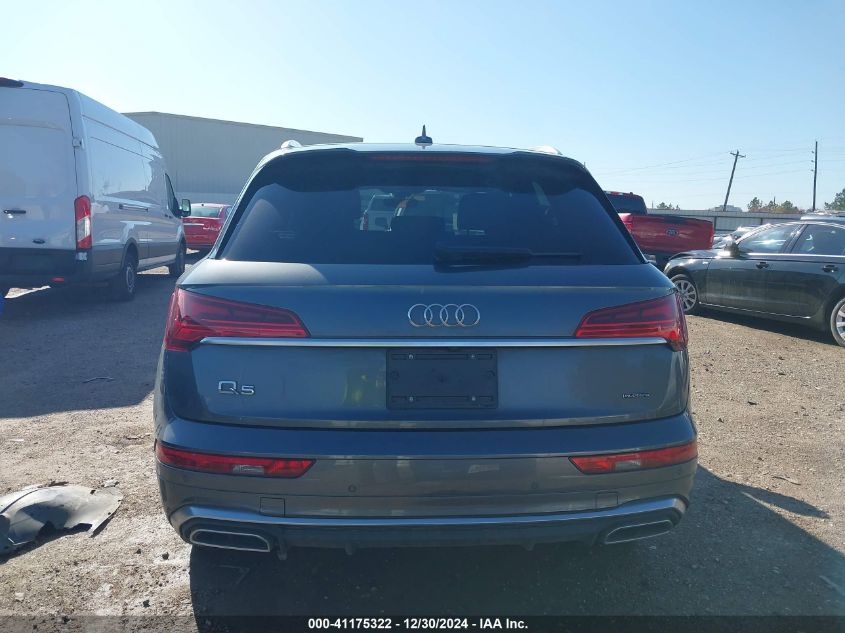 2022 Audi Q5 Premium 45 Tfsi S Line Quattro S Tronic VIN: WA1GAAFY5N2094705 Lot: 41175322