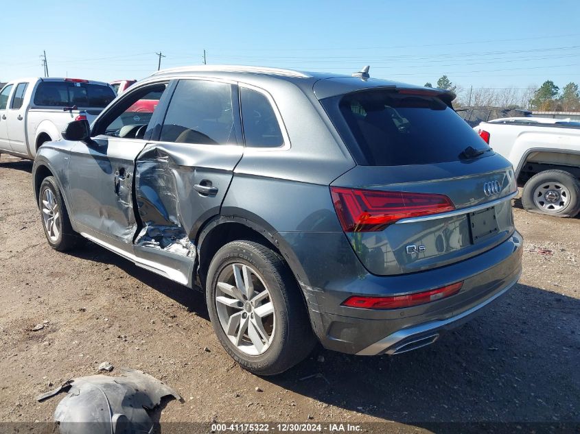 2022 Audi Q5 Premium 45 Tfsi S Line Quattro S Tronic VIN: WA1GAAFY5N2094705 Lot: 41175322