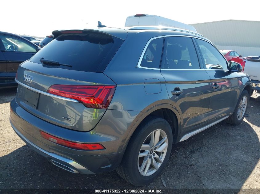 2022 Audi Q5 Premium 45 Tfsi S Line Quattro S Tronic VIN: WA1GAAFY5N2094705 Lot: 41175322