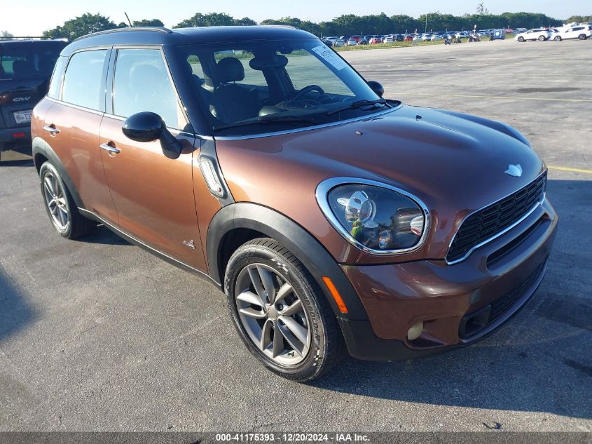 2013 Mini Countryman Cooper S VIN: WMWZC5C52DWP33346 Lot: 41175393